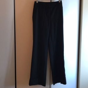 Pinstripe flare dress pant